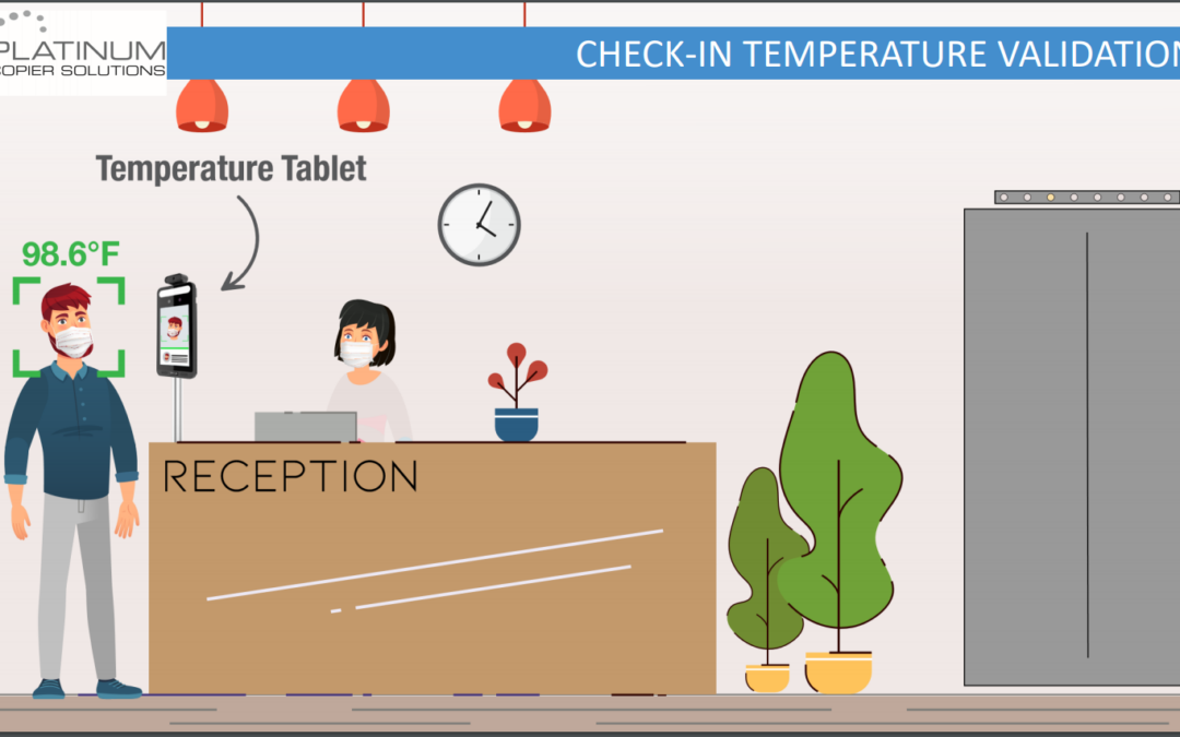 Temperature Kiosks from Platinum Copier Solutions
