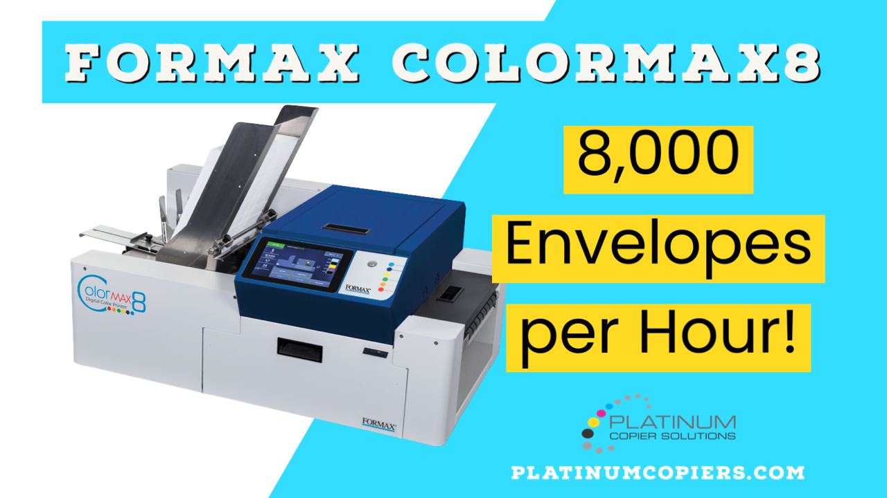 Formax ColorMax8 Envelope Printer 2 Formax ColorMax8 Envelope Printer