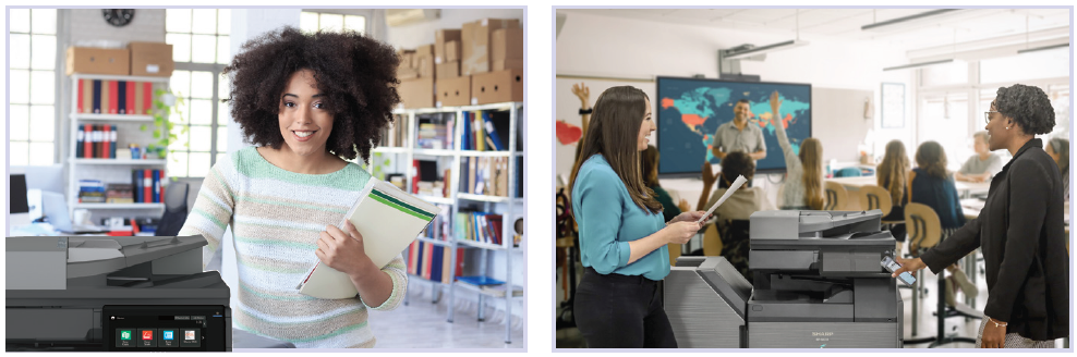 Sharp Education Classroom examples