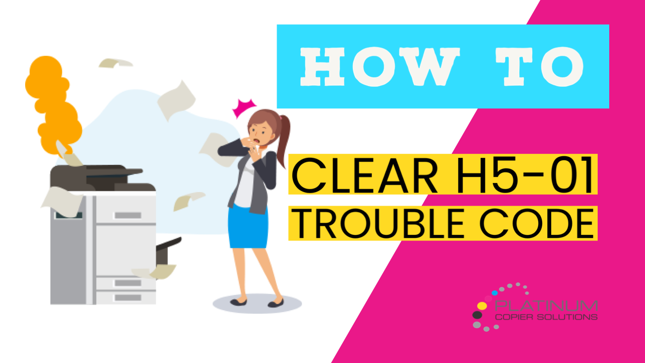 How To Clear Sharp H5-01 Trouble Code