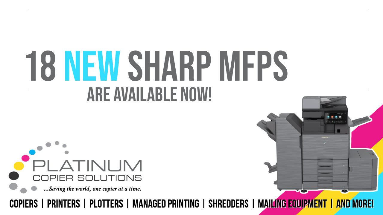 Sharp 18 new MFPs