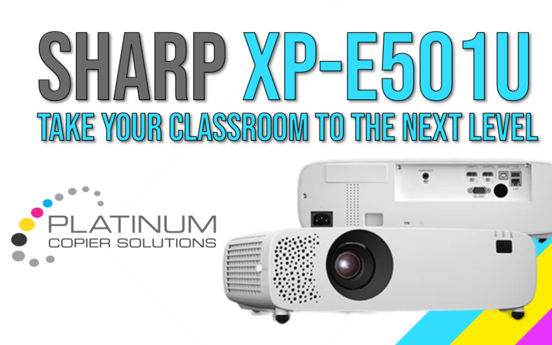Sharp XP-E501U E Series LCD Laser Projector