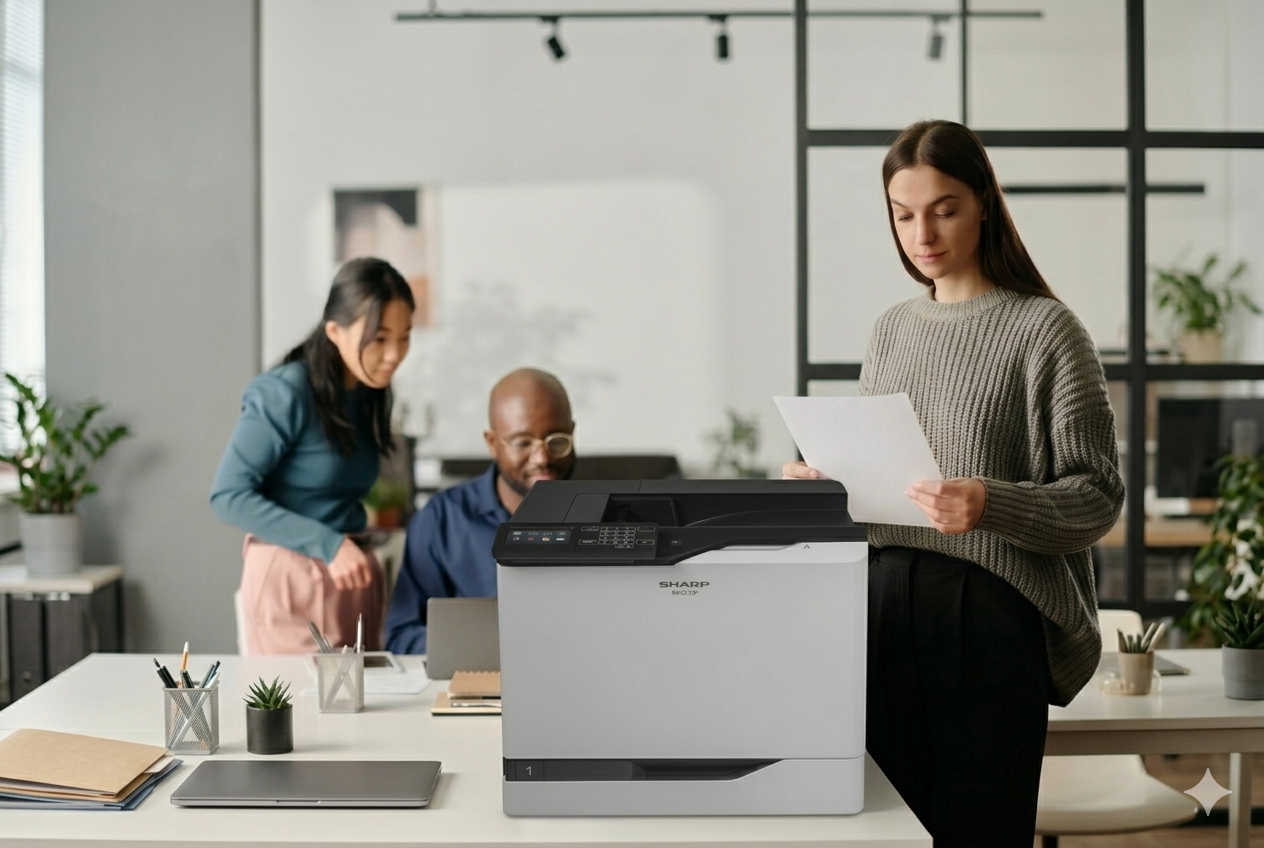 desk copier front office